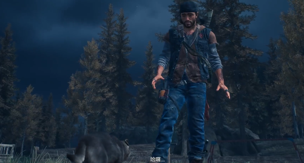 往日不再怎么把狗引出来