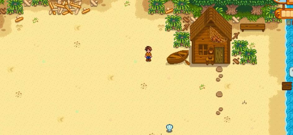 星露谷物语海滩左边的路怎么开