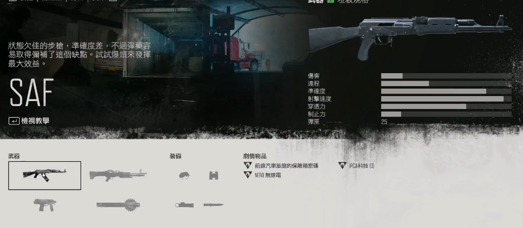 往日不再武器前期推荐什么