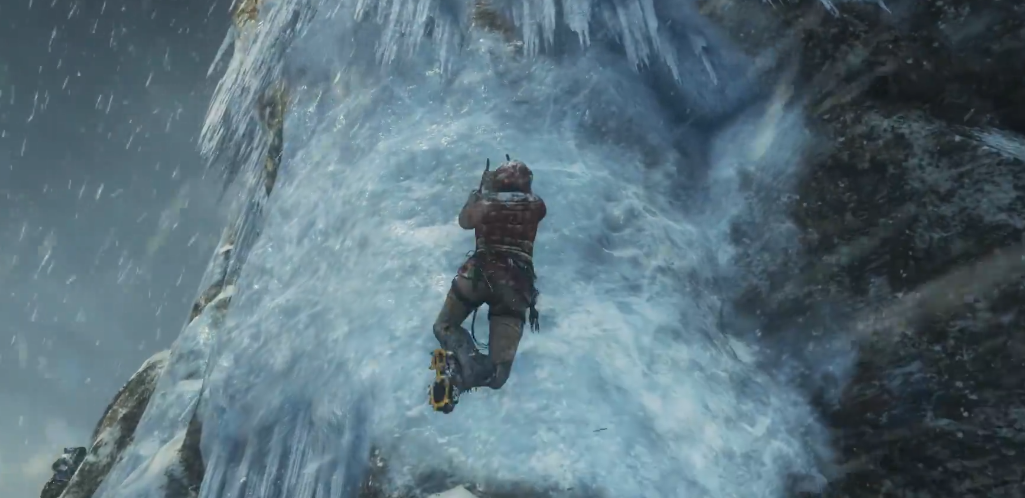 古墓丽影崛起开始爬冰川怎么过