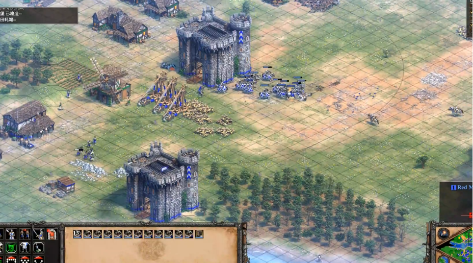 帝国时代2开局怎么快速发展战争