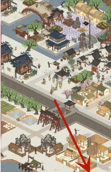 江南百景图街灯怎么布置