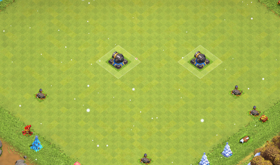 部落冲突怎么打加农炮