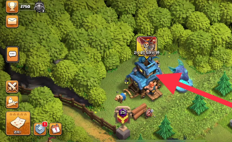 部落冲突9本怎么摆阵