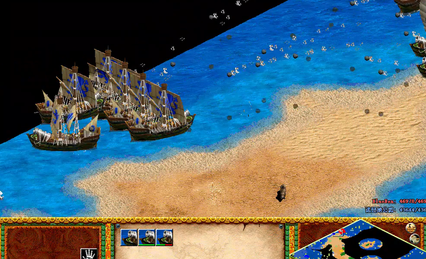 帝国时代2怎么造炮舰