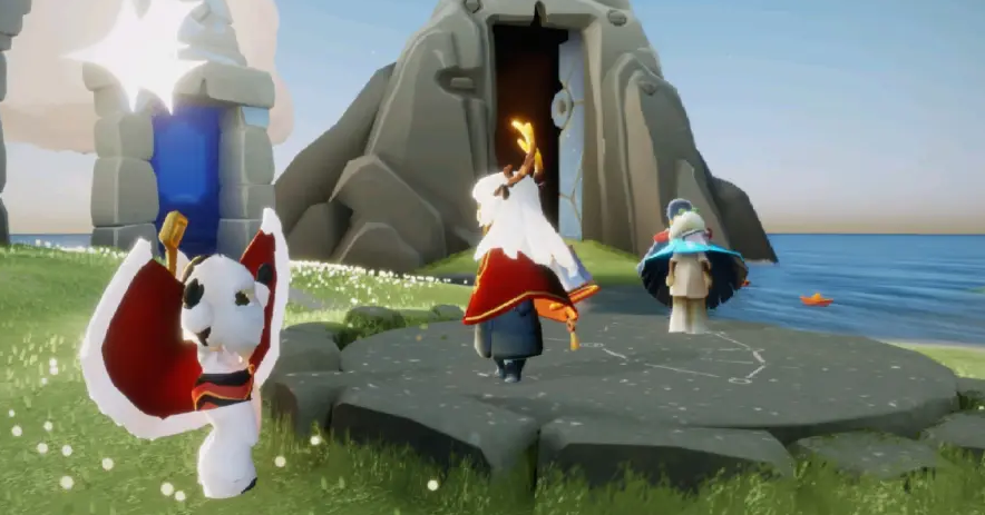 光遇峡谷先祖位置怎么拿