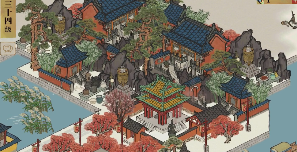 江南百景图道观有什么用