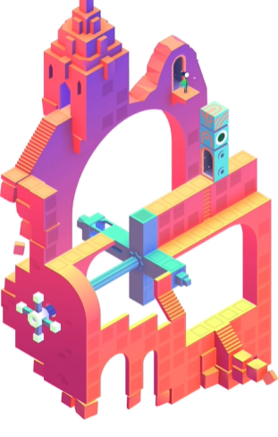 纪念碑谷2第十关怎么玩