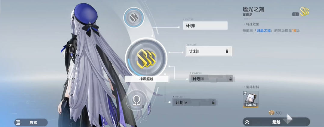 深空之眼霍德尔培养吗