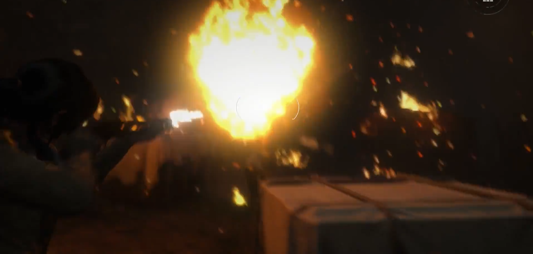 古墓丽影喷火兵怎么打