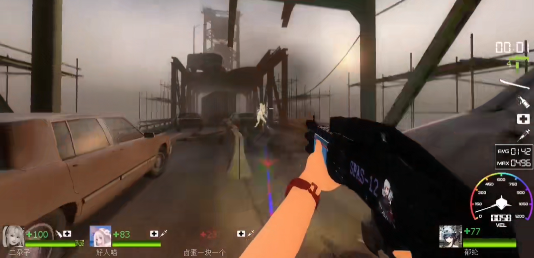 求生之路2桥怎么过