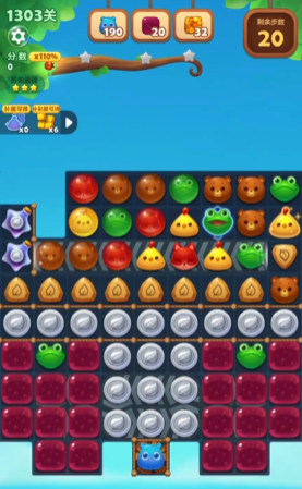 开心消消乐1303关怎么过