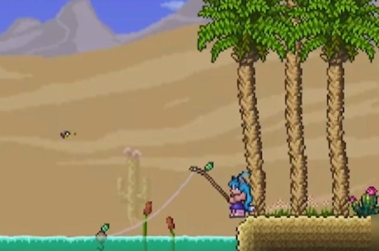 泰拉瑞亚怎么钓稀有鱼