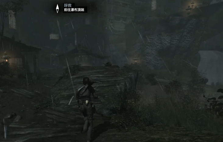 古墓丽影前往瀑布顶端怎么过