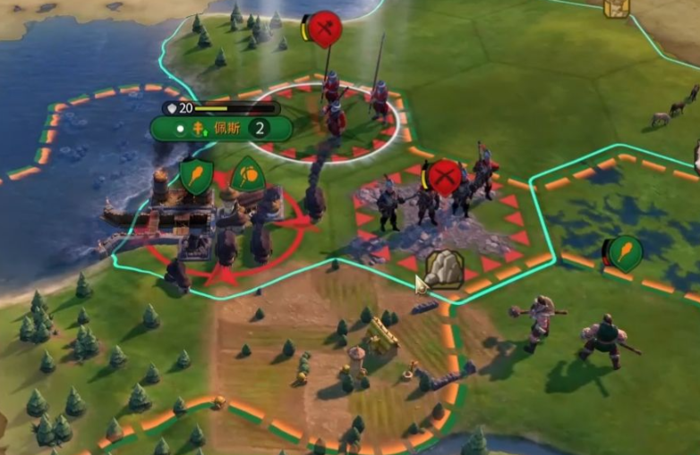 文明6如何攻击野蛮人