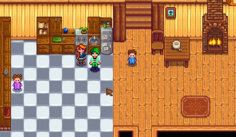 星露谷物语莉亚婚后干什么