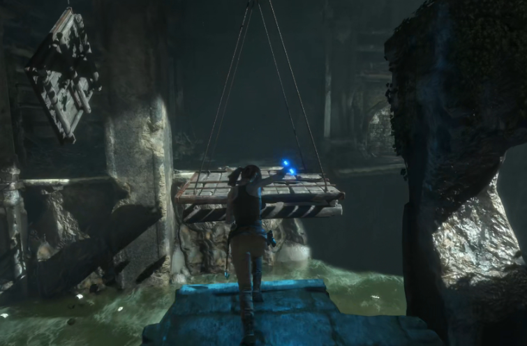 古墓丽影崛起水闸门怎么过