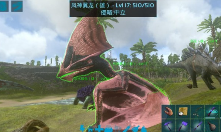 方舟生存进化风神翼龙驯服要多久