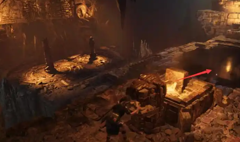 古墓丽影暗影旋转古墓怎么过