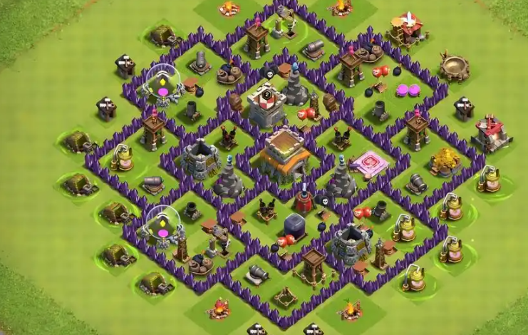 部落冲突要怎样布局