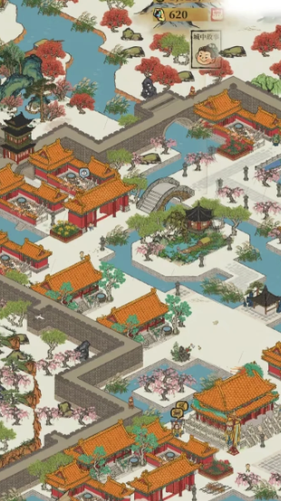 江南百景图宫廷布局在哪