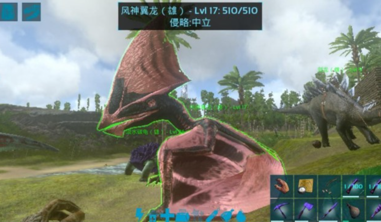 方舟生存进化怎么驯服恐龙当坐骑