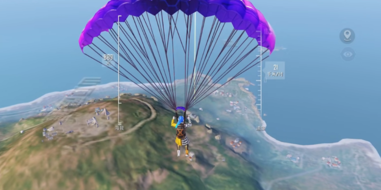 绝地求生如何跳伞远