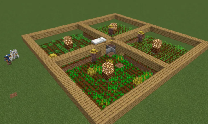 我的世界什么样的村民会种地