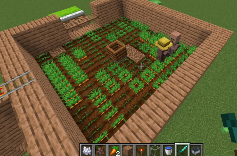 我的世界什么样的村民会种地